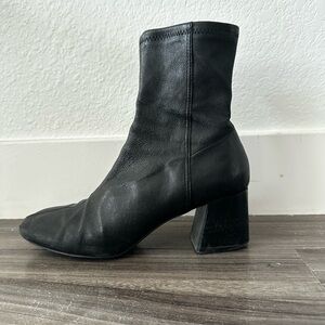 Size 7 & Other Stories Leather Ankle Boots